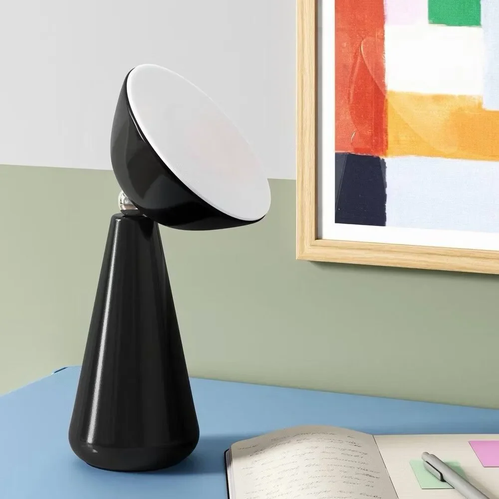 Room Essentials Sunset Mood Lamp Black Rechargeable Portable Ambient Light
